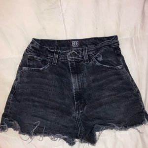 Urban Outfitters Black BDG Girlfriend High-Rise Shorts